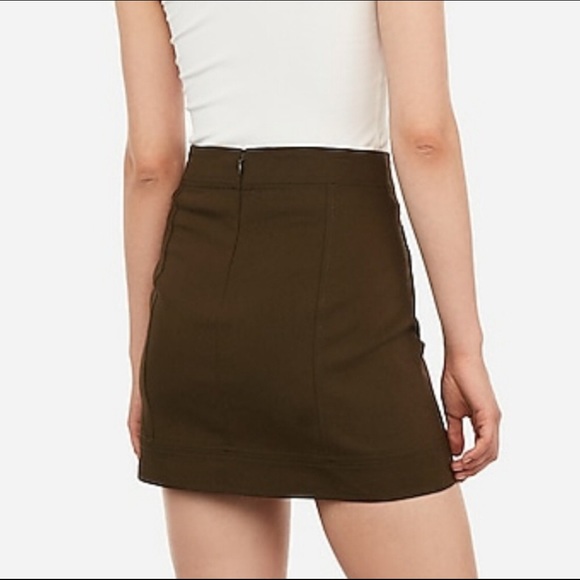 Patch Pocket Mini Skirt - Picture 2 of 6